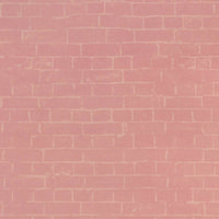 Light Red Brick Dolls House Paper