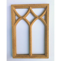 Gothic Style Window Frame (MDF)