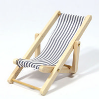 Miniature Blue Deck Chair