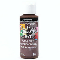 Crafters Acrylic - 59ml Acrylic Paint - Burnt Umber