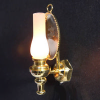 Wall Oil Lamp with Sconce 1:12 scale (LT2004)