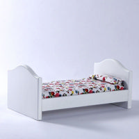 Childs Single Bed for Dolls House *DAMAGED*