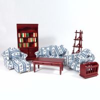 Deluxe Dolls House Living Room Set