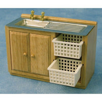 Kitchen Sink Unit With Baskets *DAMAGED*