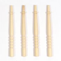Staircase Banister Spindles for 1:12 Scale Dolls House x4