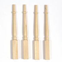 Spindles / Table Legs for 1:12 Scale Dolls House x4