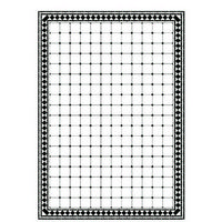 Black & White 'Fenice' Tile Sheet