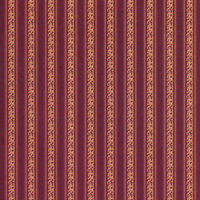 Renaissance Dolls House Wallpaper - Warm Red