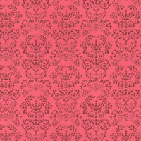 Renaissance Dolls House Wallpaper - Red on Red