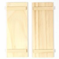 Pair of Window Shutters for 1:12 Scale Dolls House