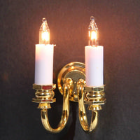Double Wall Candle Light for Dolls House (LT2002)