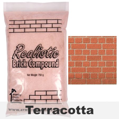 Realistic Brick Compound - Terracotta