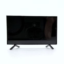 Modern Black Flat Screen Television TV