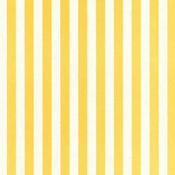Wide Stripe Dolls House Wallpaper - Yellow